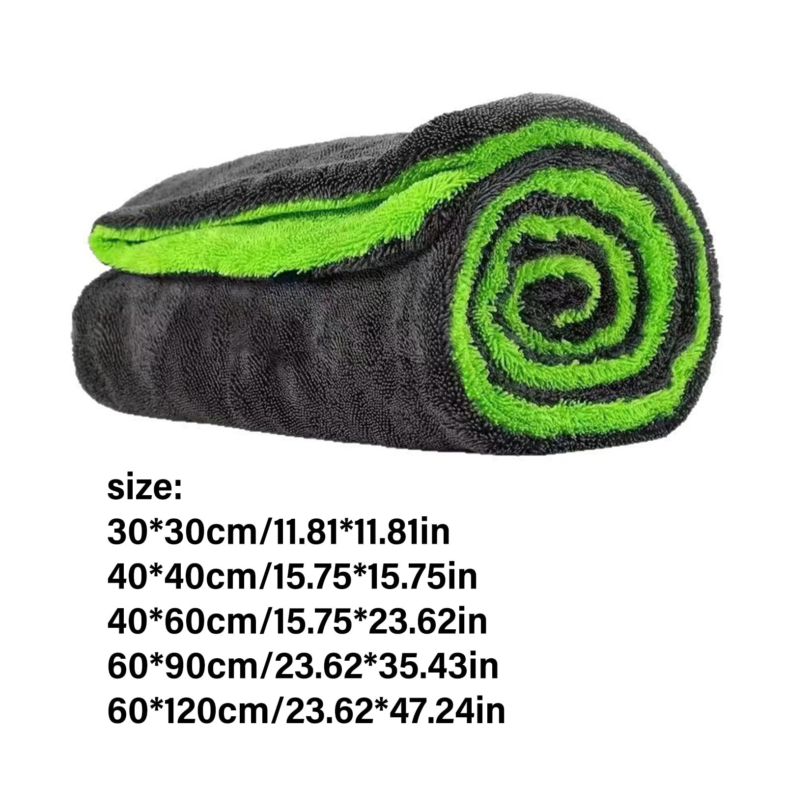 Toalla de limpieza de coche resistente, 3 L, absorción de agua, sin costuras, para lavado de vehículos, uso profesional, toalla de microfibra de alta absorción