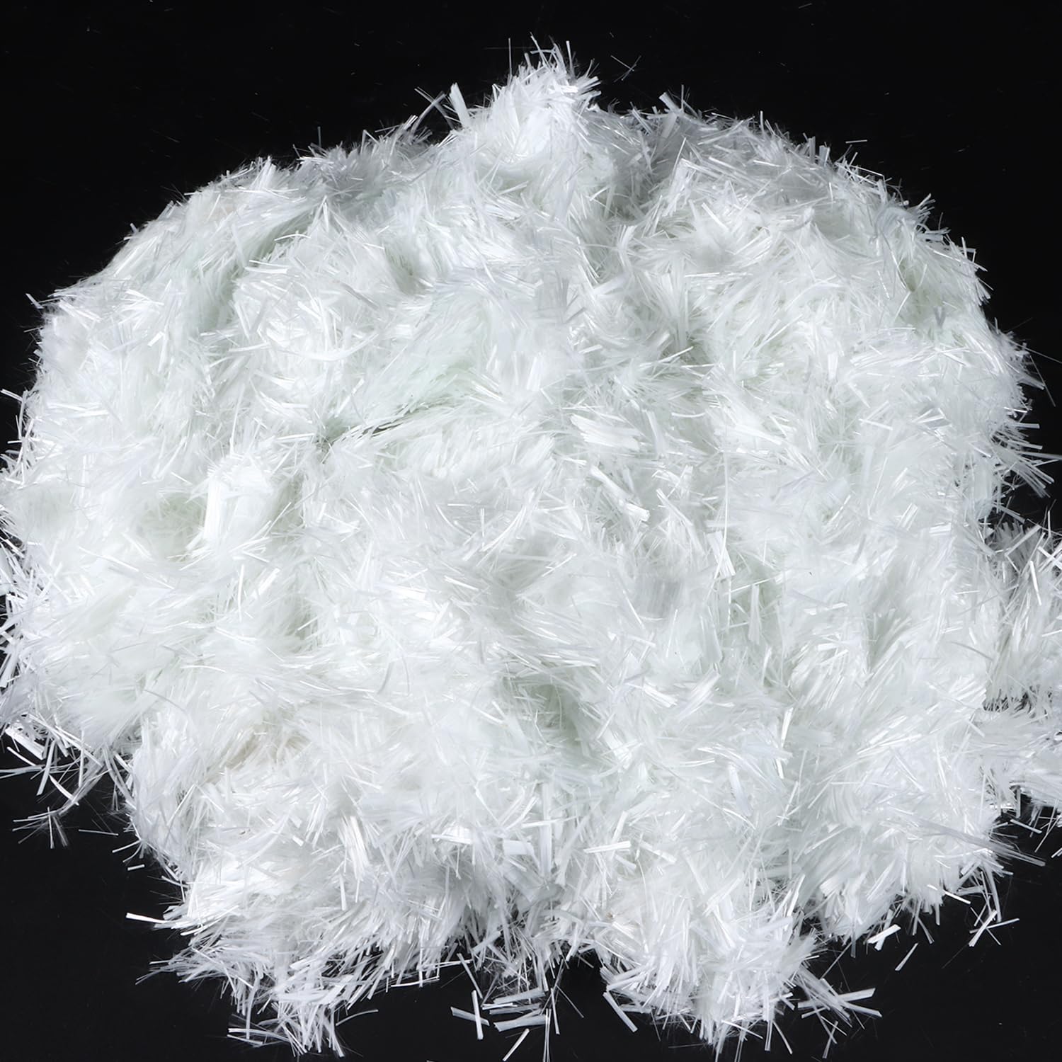 1000g de Fibres Synthétiques Mixtes Polypropylène et Fibre de Verre de 12 mm pour Béton, Mortier, Plâtre et Chape Empêche Efficacement les Fissures, Réduit le Rétrécissement et Améliore la Durabilité