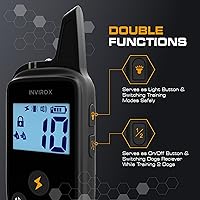 Vista 6 de INVIROX Dog Training Collar for Large Dog X2 [2026 Edition] 123 Levels Dog E Collars 1100yd Range, 100% Waterproof, Rechargeable Electric Collars