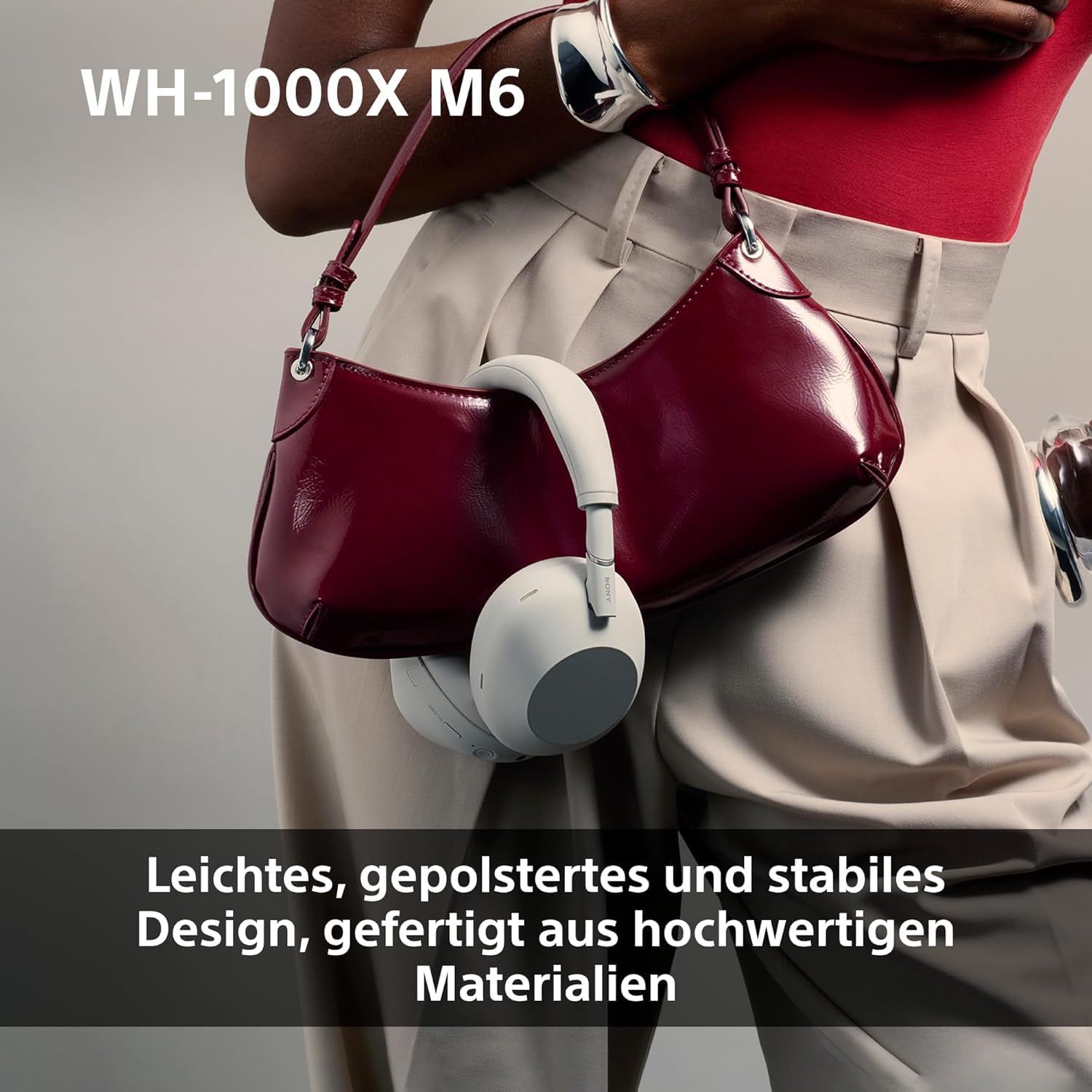 Sony WH-1000XM6 Noise Cancelling Kopfhörer, 30h Akku, Schwarz Ansicht 7