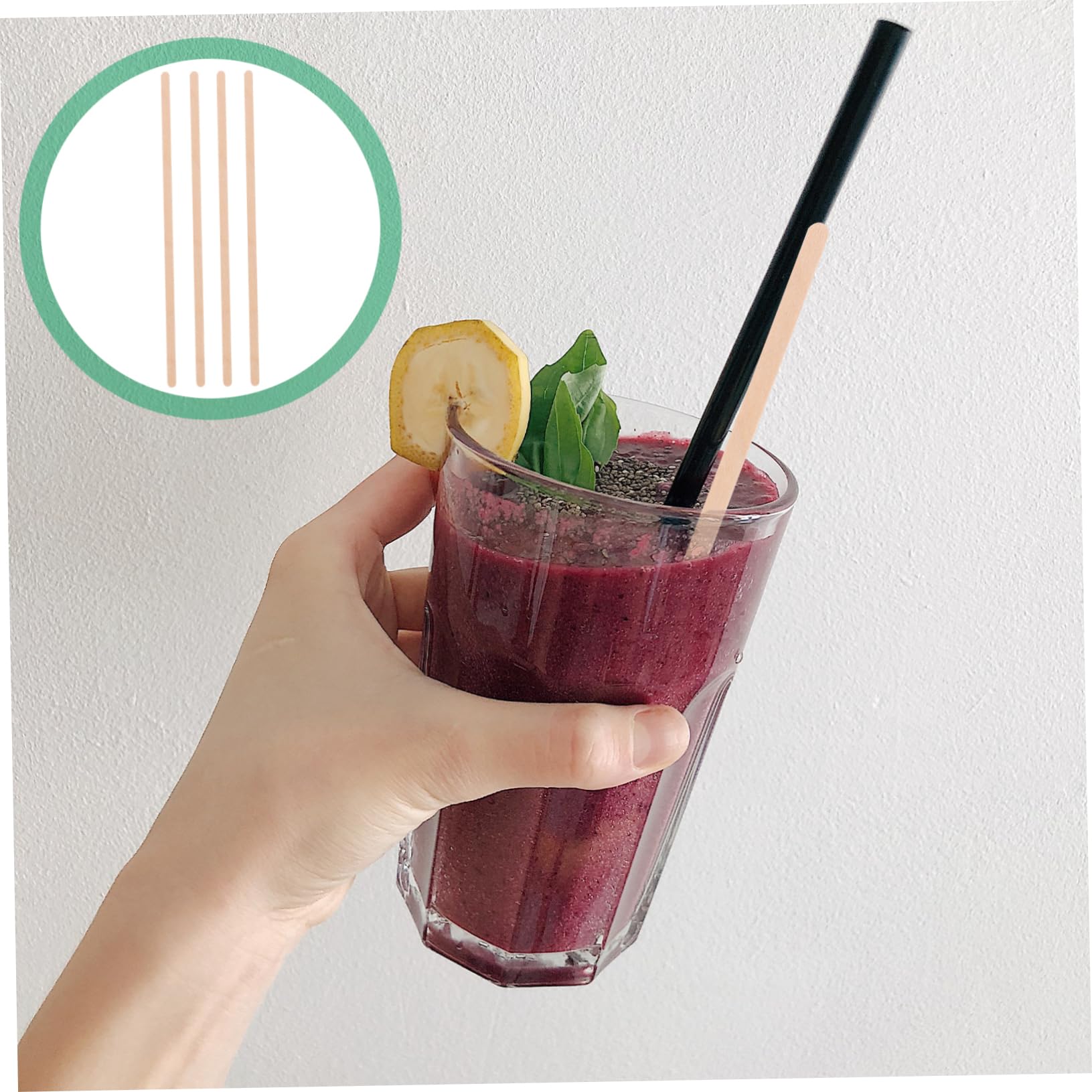 SOLUSTRE 450 Piezas Agitador De Palitos De Cóctel para Bebidas Barra De Cóctel Swizzle Palitos Agitadores Reutilizables Agitadores De Cóctel para Bebidas Varillas De Reutilizable