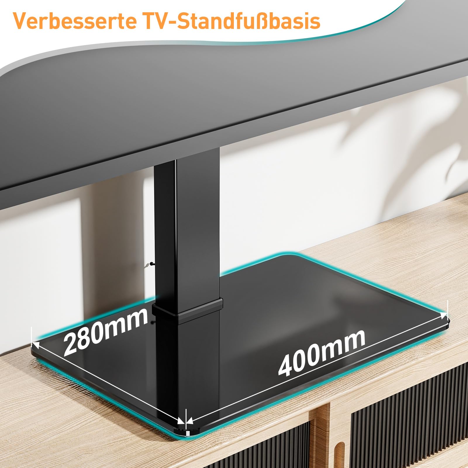 ELIVED Schwenkbare TV Ständer für 37-70' TV Up to 40kg Max VESA 600x400mm