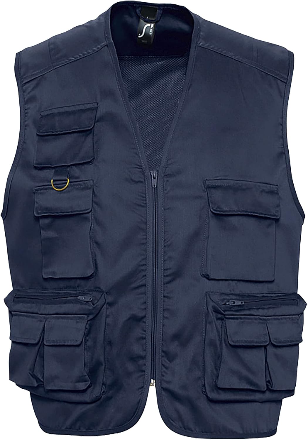 SOL'S Wild Unisex Full Zip Waistcoat Bodywarmer Jacket (XXL (45-47” Chest)) (Navy)