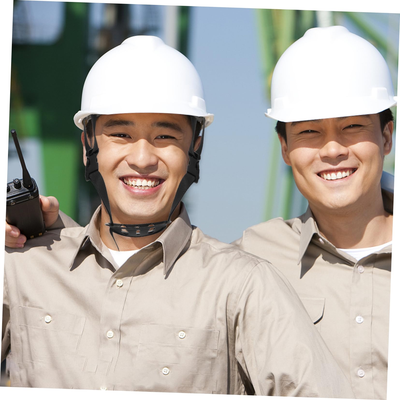 SOESFOUFU Safety Helmet Chin Strap Easy Install Hard Hat Chin Straps Durable Protection