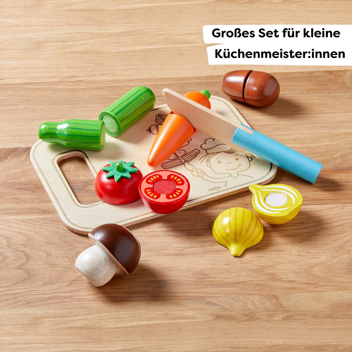 Creative Play Gemüse-Set mit Brettchen
