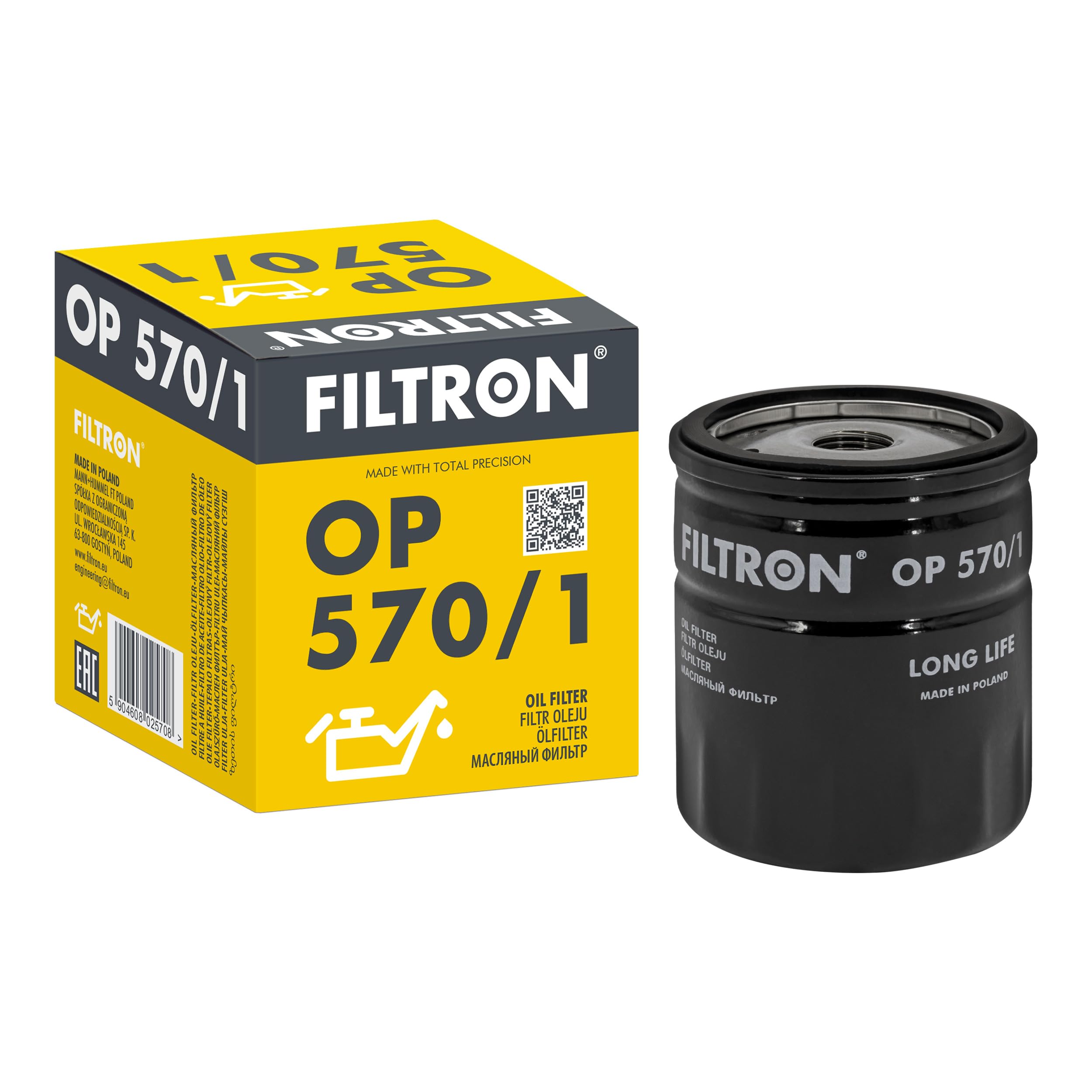 Filtron Oil Filter for OP570/1