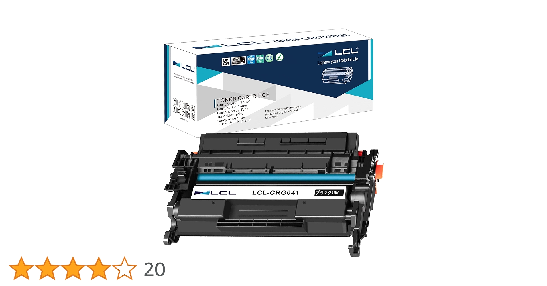 Amazon.co.jp: LCL Canon用 キャノン用 041 CRG041 CRG-041 10000枚 (1