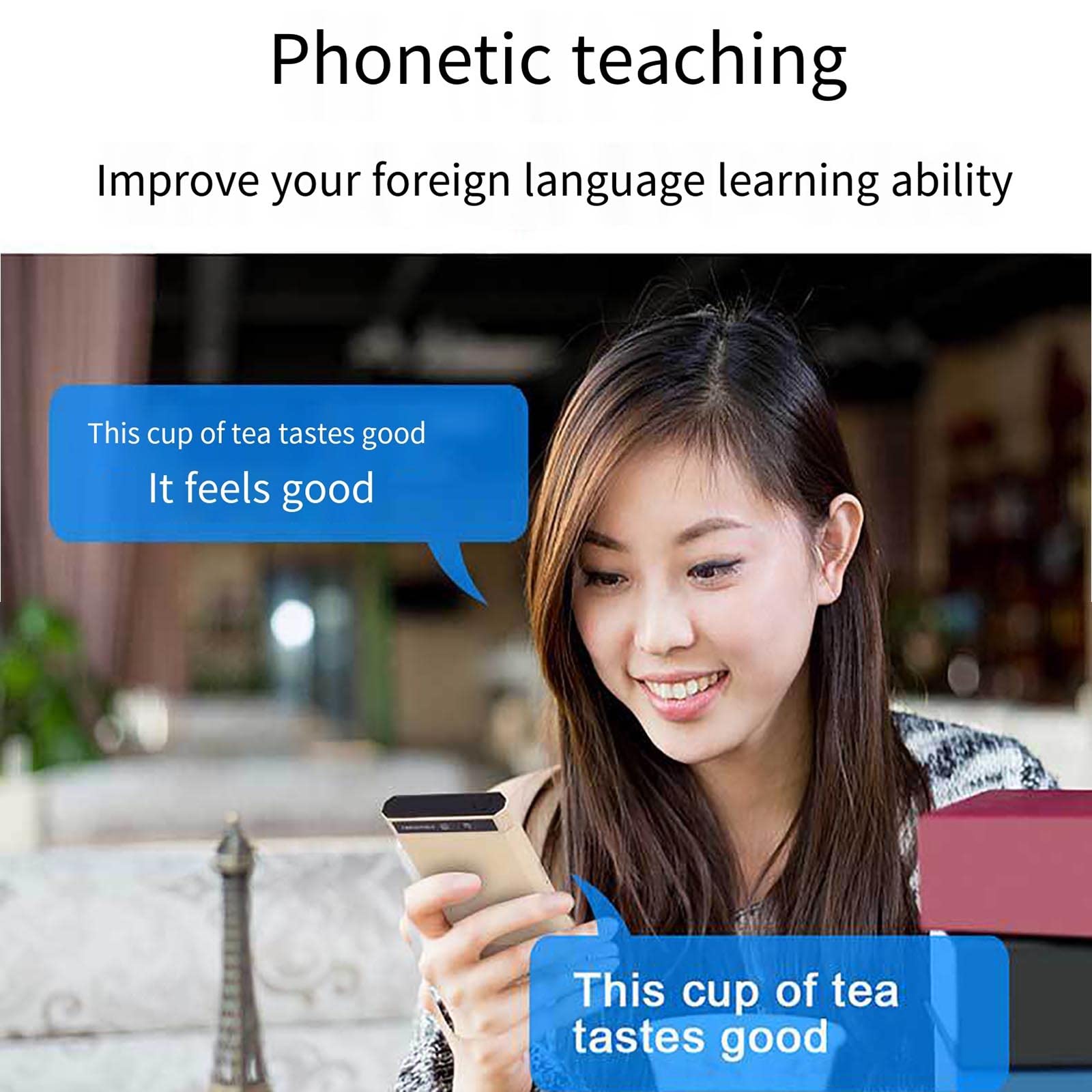 Dispositif de Traduction de Langue instantanée Intelligent - Dispositif de Traduction de Langue électronique, Traduction de Photos vocales, Dispositif de Traduction de Langue Classique, efficacité du