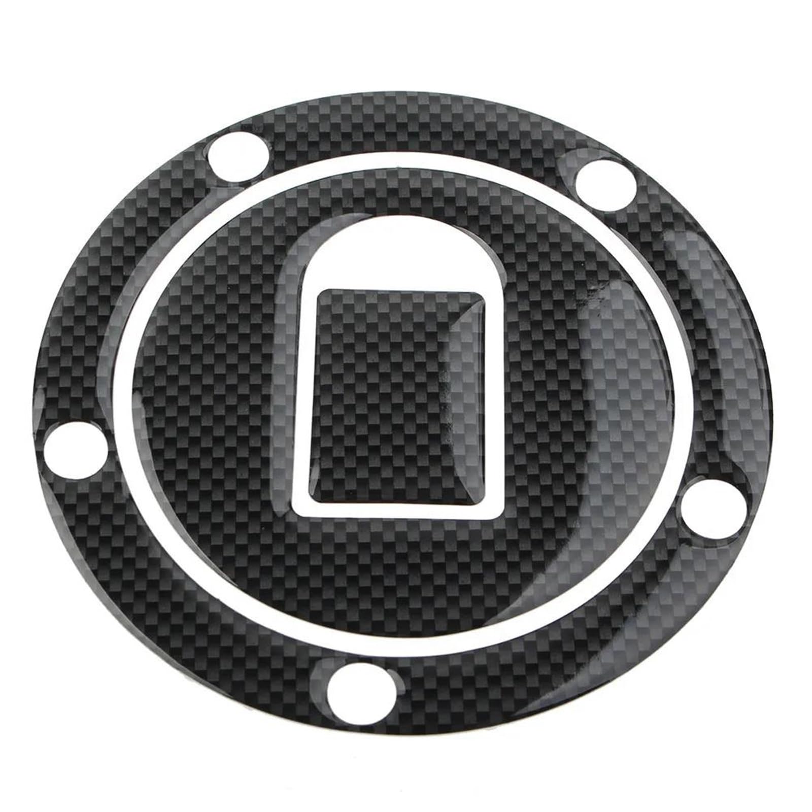 Motorbike Gas Tank Fuel Cap Cover Sticker Pad for Kawasaki for ZX-10R 2004-2005 Accessories