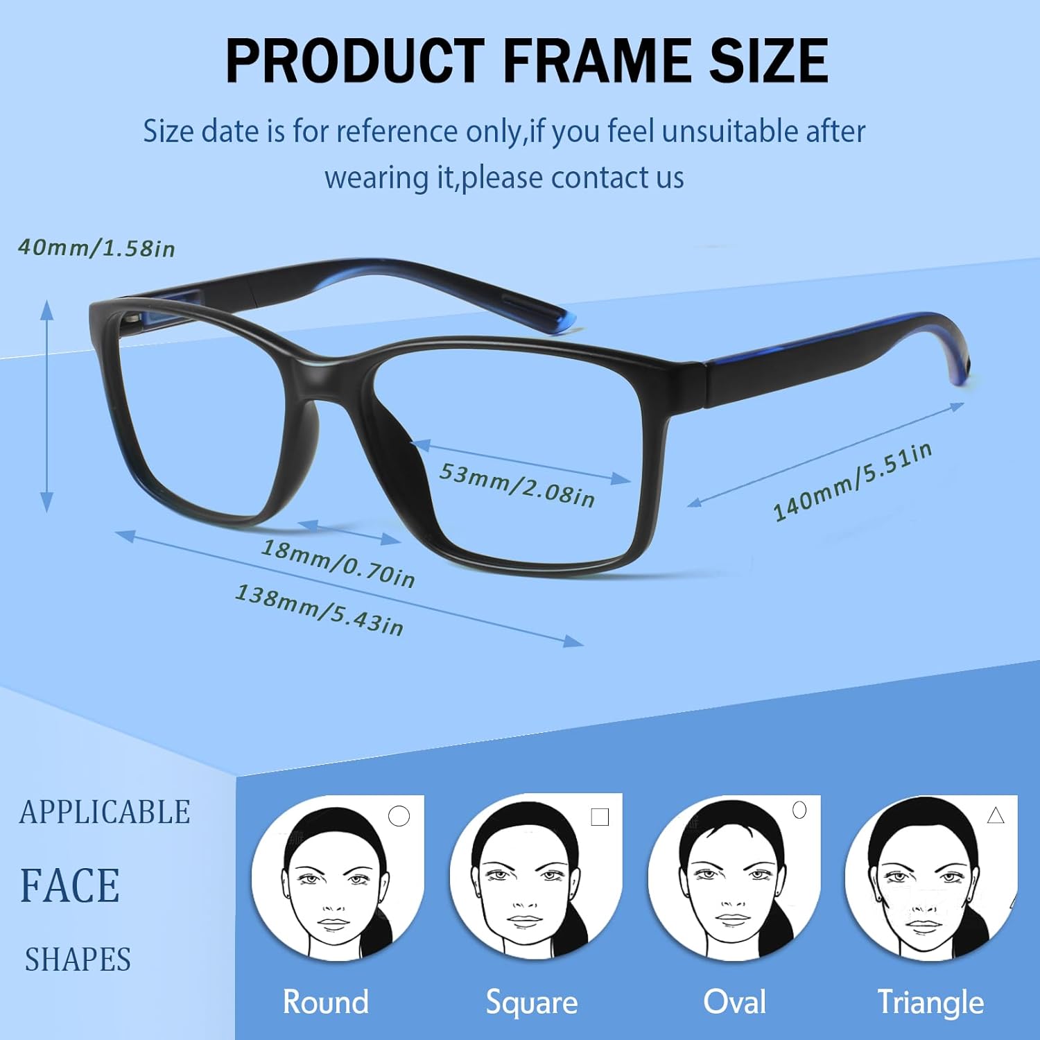 4 Pack Progressive Multifocus Reading Glasses Blue Light Blocking Readers for Men Women with Spring Hinge - Image 2