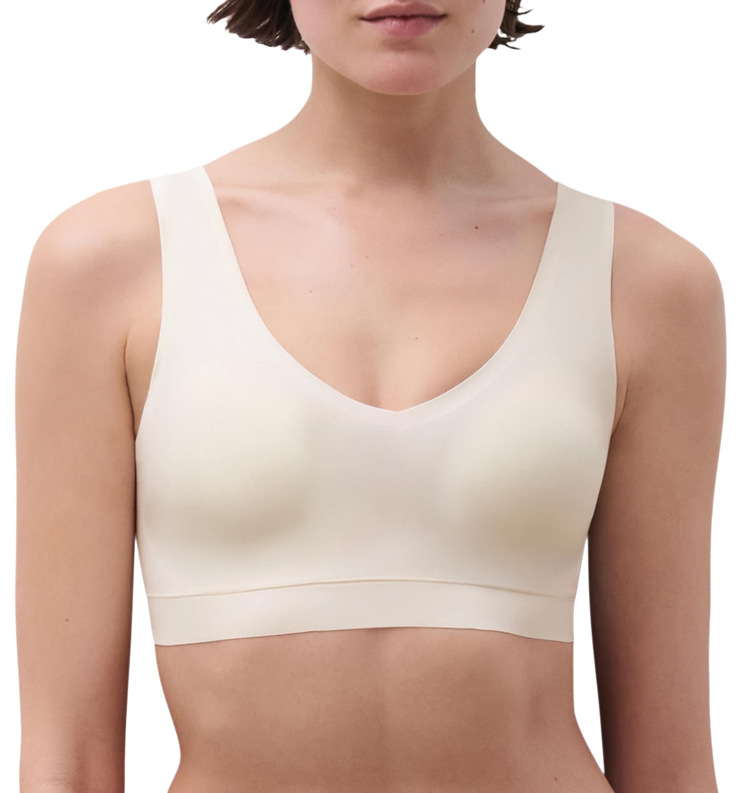 Chantelle Softstretch | Unsichtbare V-Ausschnitt Gepolsterte Nahtloser BH Ultra-Stretch | Ultra-Komfort, Sehr Weich Und Zweite Haut-Effekt für Alle Körperformen | Damenunterwäsche | von Xs Bis XXL