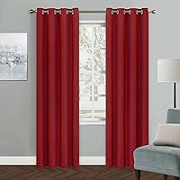 Vista 67 de MYSKY HOME - Cortinas opacas amarillas para sala de estar y dormitorio, cortinas de 84 pulgadas de largo, con ojales, cortinas de oscurecimiento