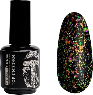 موزارت هاوس توب يونيكورن 15 مل، لامع، شفاف