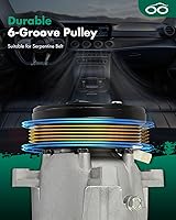 Vista 5 de SCITOO Compresor de CA 1995-2002 apto para P-ontiac Firebird Ch-evy Camaro CO 20454C