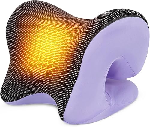 Miniatura 8 de Estirador de Cuello Magnético de Grafeno para Alivio Profundo del Dolor, Almohadilla de Calentamiento Instantáneo Dispositivo de Tracción Cervical