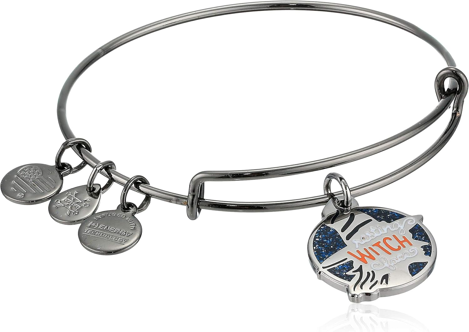 Alex and Ani Color Infusion, Resting Witch Face Bangle