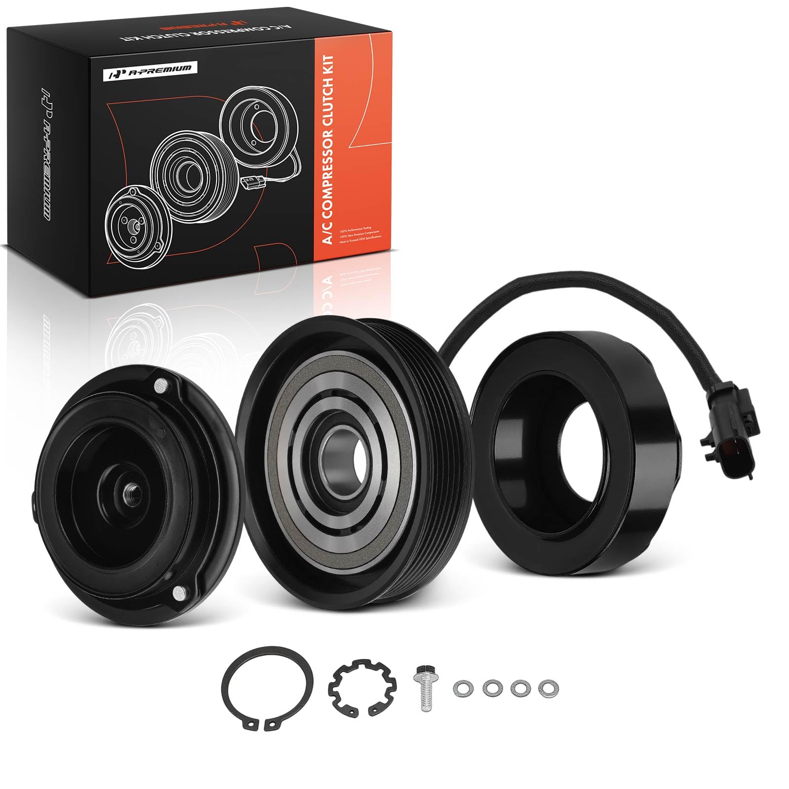 Amazon.com: A-Premium Air Conditioner AC Compressor Clutch Kit