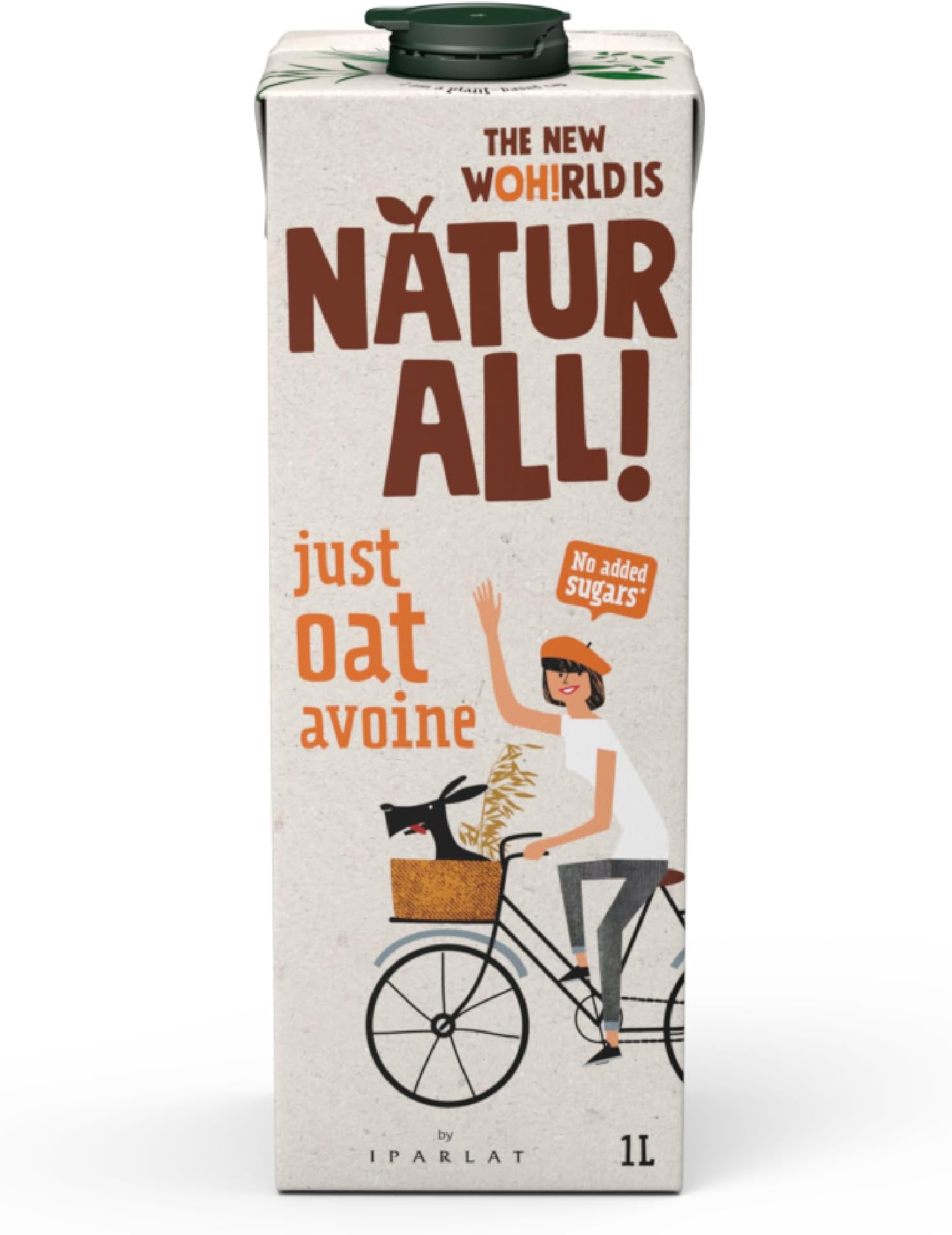 NATUR-ALL | Just Oat Drink 1L - Plant-Based Milk Alternative, Clean Label, 2 ...