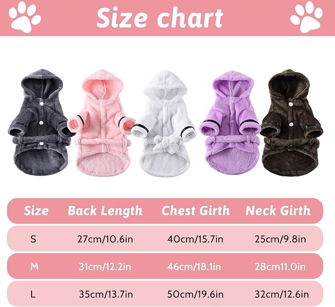 Bata de baño para perros Petyoung, grande, gris, absorbente y de secado rápido miniatura 6