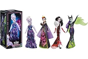Disney Princess - Disney Villains Fashion Doll 4 Pack