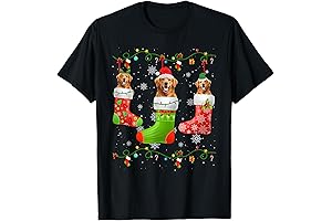 Golden Retriever Dog Christmas Puppy Dog Lover T-Shirt