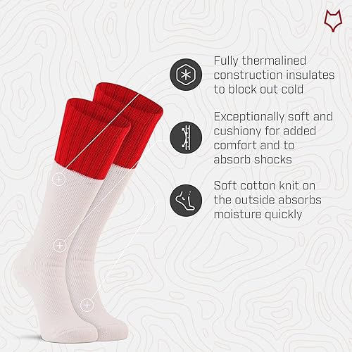 Miniatura 3 de Fox River Wick Dry Northwest - Calcetines para botas, color blanco