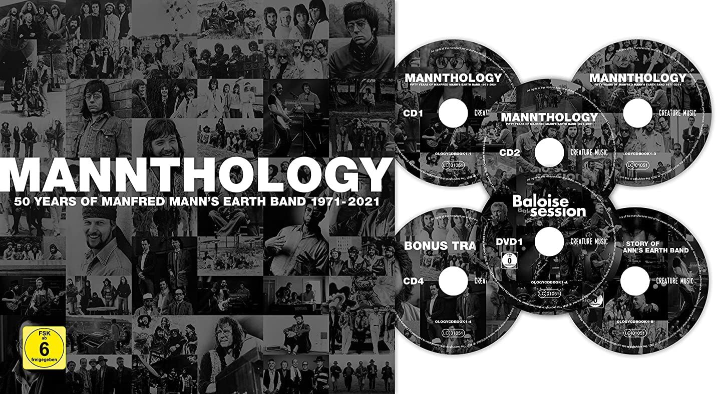 Mannthology (4CD + 2DVD Boxset)