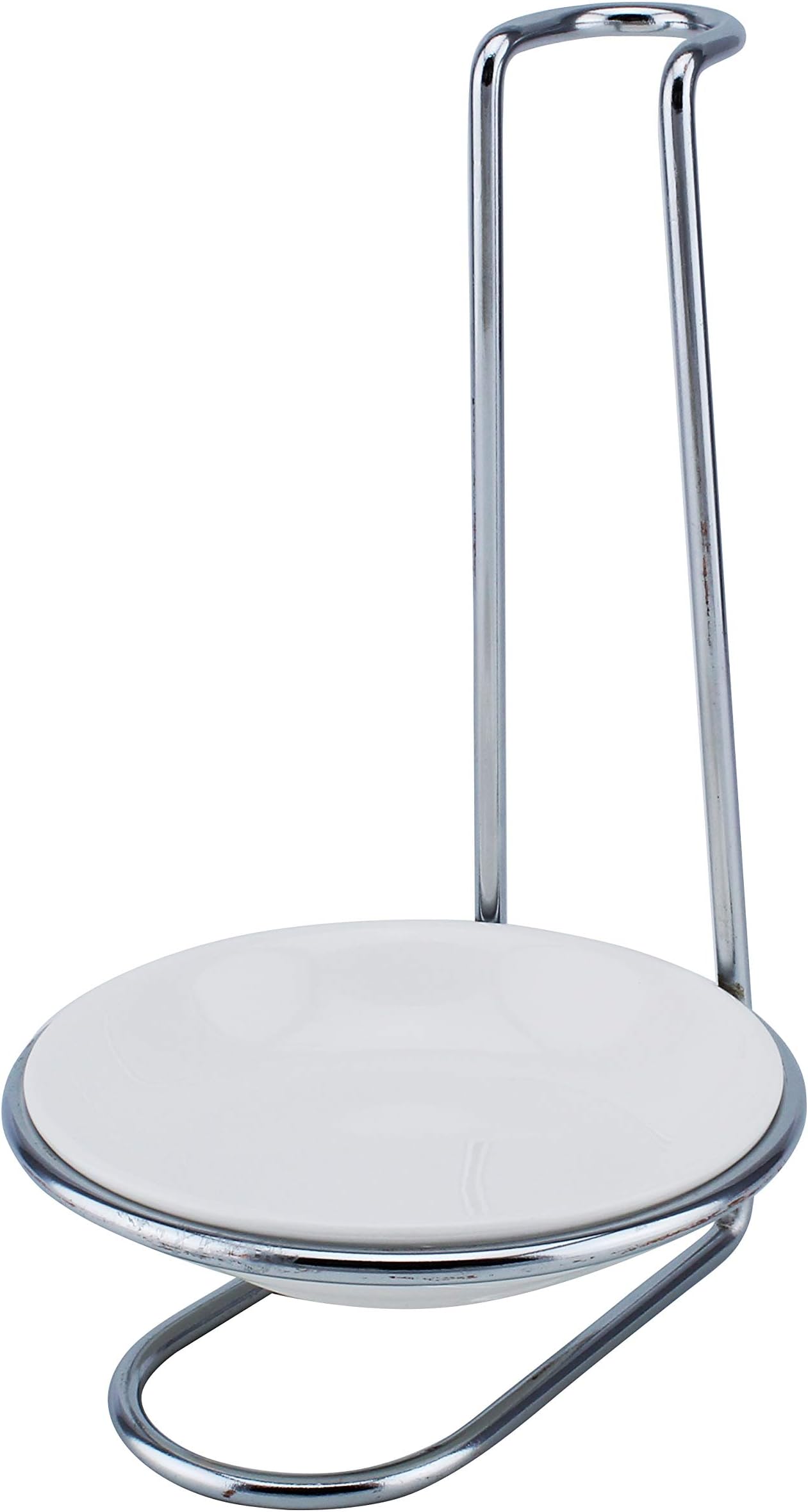 Ceramic Spoon Rest with Metal Stand - BD-SR-6