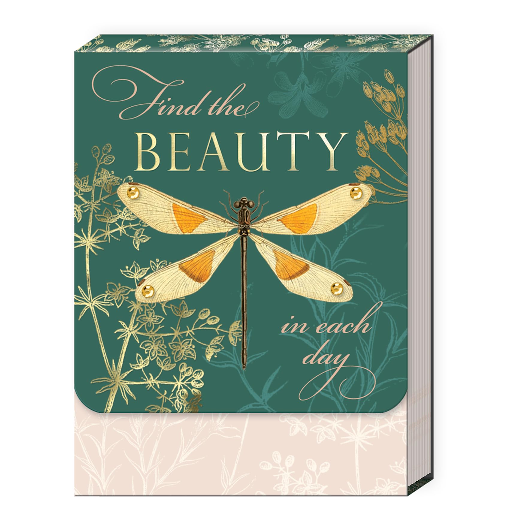 Punch Studio Butterfly Pocket Notepad - Orange -8