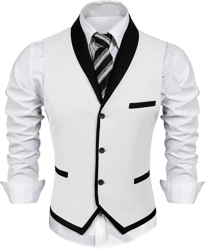 Colete masculino slim fit business casamento