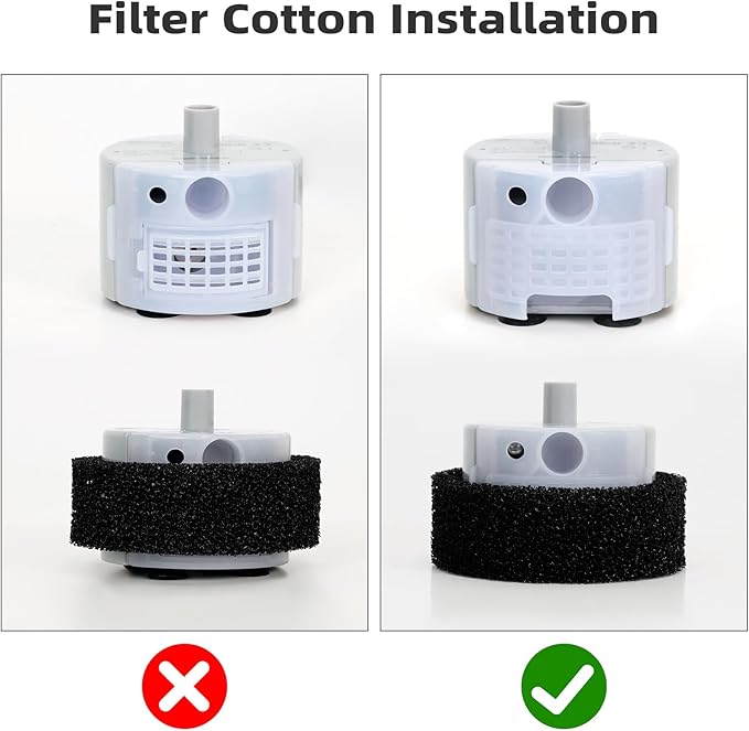 Bomba de repuesto para fuentes de agua para gatos - ONECUTE - Blanco miniatura 8