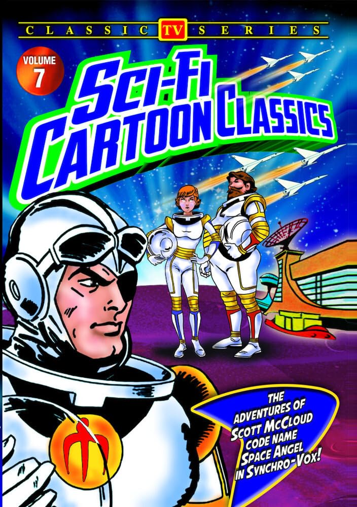 DVD Sci-fi Cartoon Classics 7 Adventures Of Scott Mccloud edición USA para coleccionistas