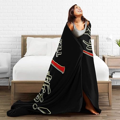 Miniatura 5 de Akame - Manta de anime Ga Kill de franela ultra suave, manta de microforro polar ultrasuave para sofá, cama, sofá, viajes, camping, 80 x 60 pulgadas