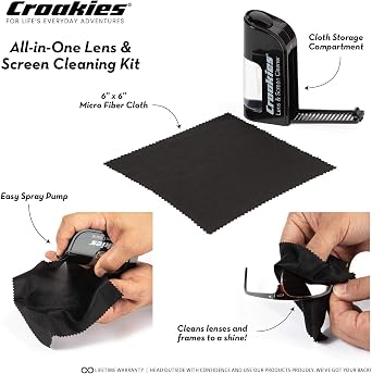 Croakies Kids Terra System Adjustable Eyewear Retainer (Two-Pack)