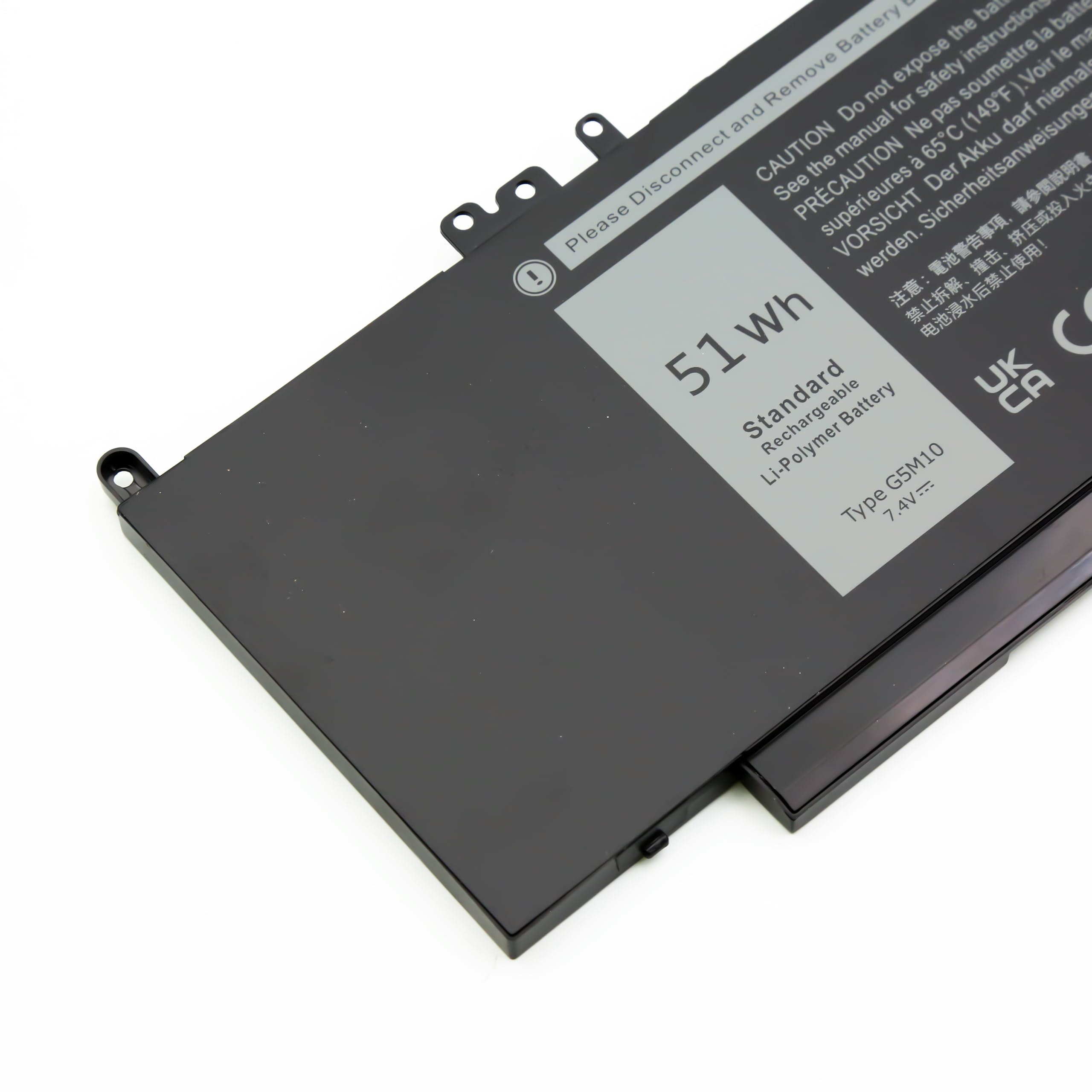 BLESYS G5M10 Batteria per Dell Latitude E5450 / E5550 Series Batteria sostitutiva [7.4V 51Wh]