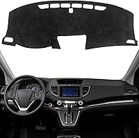 Vista 33 de KEYOOG Cubierta de tablero para Ho-nda Civic 2011-2006 (para conducción a la izquierda), alfombrilla antirreflejos, protector solar antideslizante