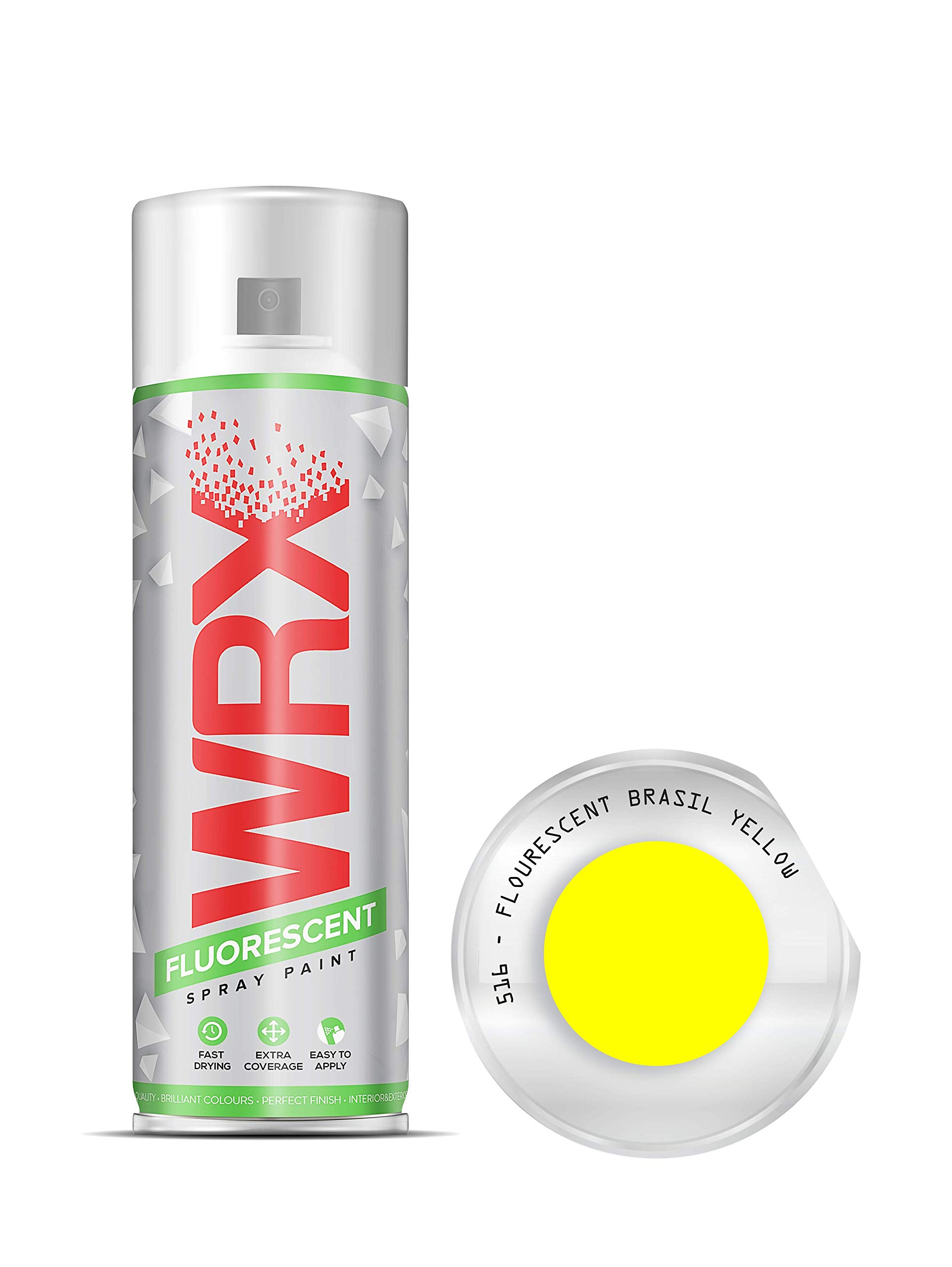 WRX Spray Paint 400 ml - Fluorescent Brasil Yellow 516