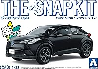 Vista 3 de Aoshima Bunka Kyozai 1/32 El kit a presión Serie Toyota C-HR Negro mica-pintado Plástico Modelo 06-B