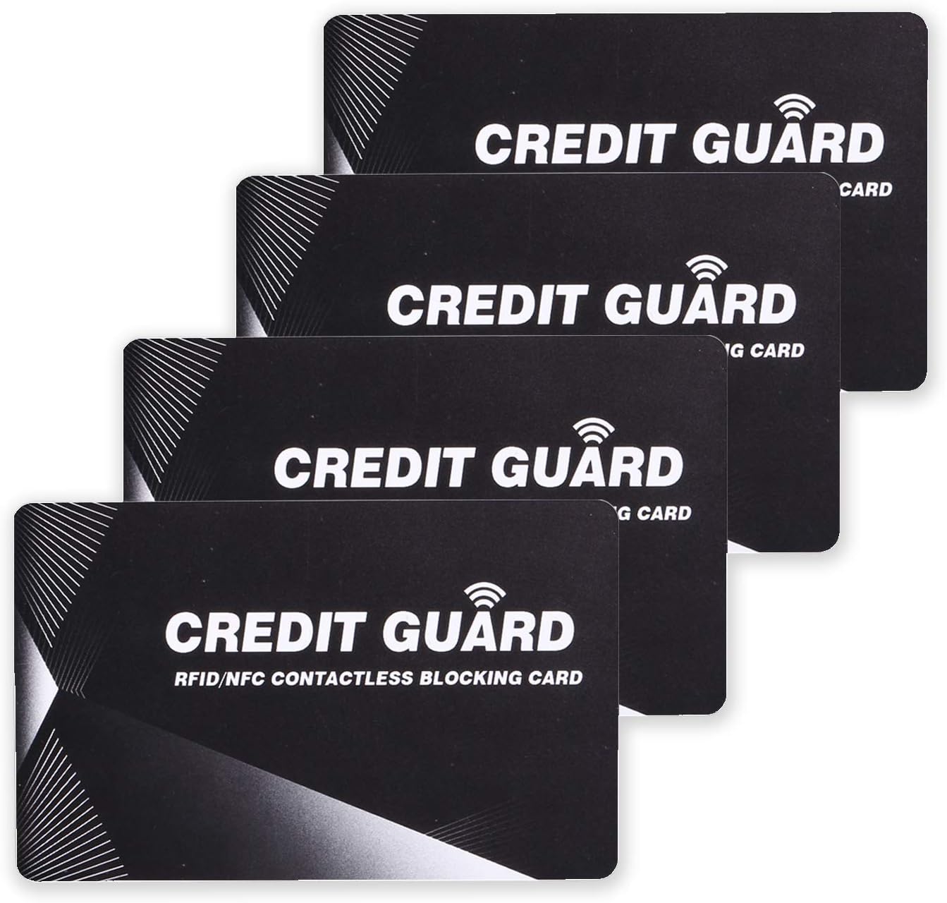 KoliangRFID Blocking Card | NFC Contactless Cards Protection | 1 Card Protects Your Entire Wallet | No More Need for Single Sleeves | for Men or Women, Credit Card Holder, Wallets or Passport, Black 1,