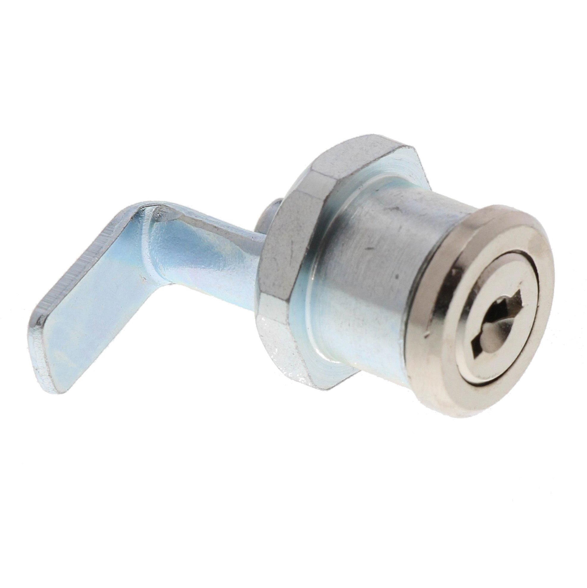 Burg-Wächter03081 Universal Cylinder Cam Lock for Material Thickness 11//Size: 18 mm, Nickel-Plated, ZS 77 H – Silver