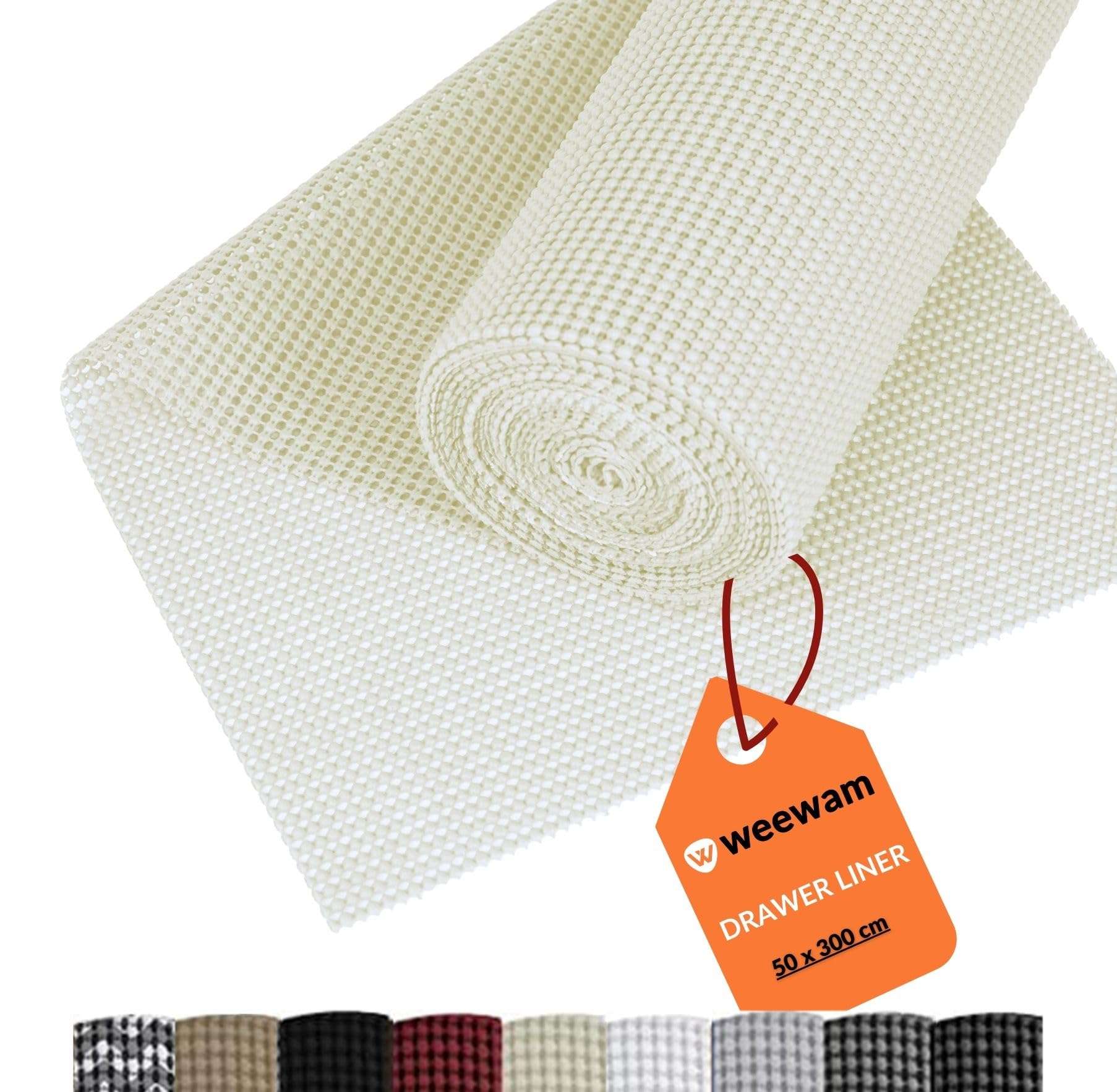 Tappetino Per Cassetti Antiscivolo EVA Trasparente 30x500 Cm – Rivestimento Protettivo Per Cucina, Armadi E Mobili
