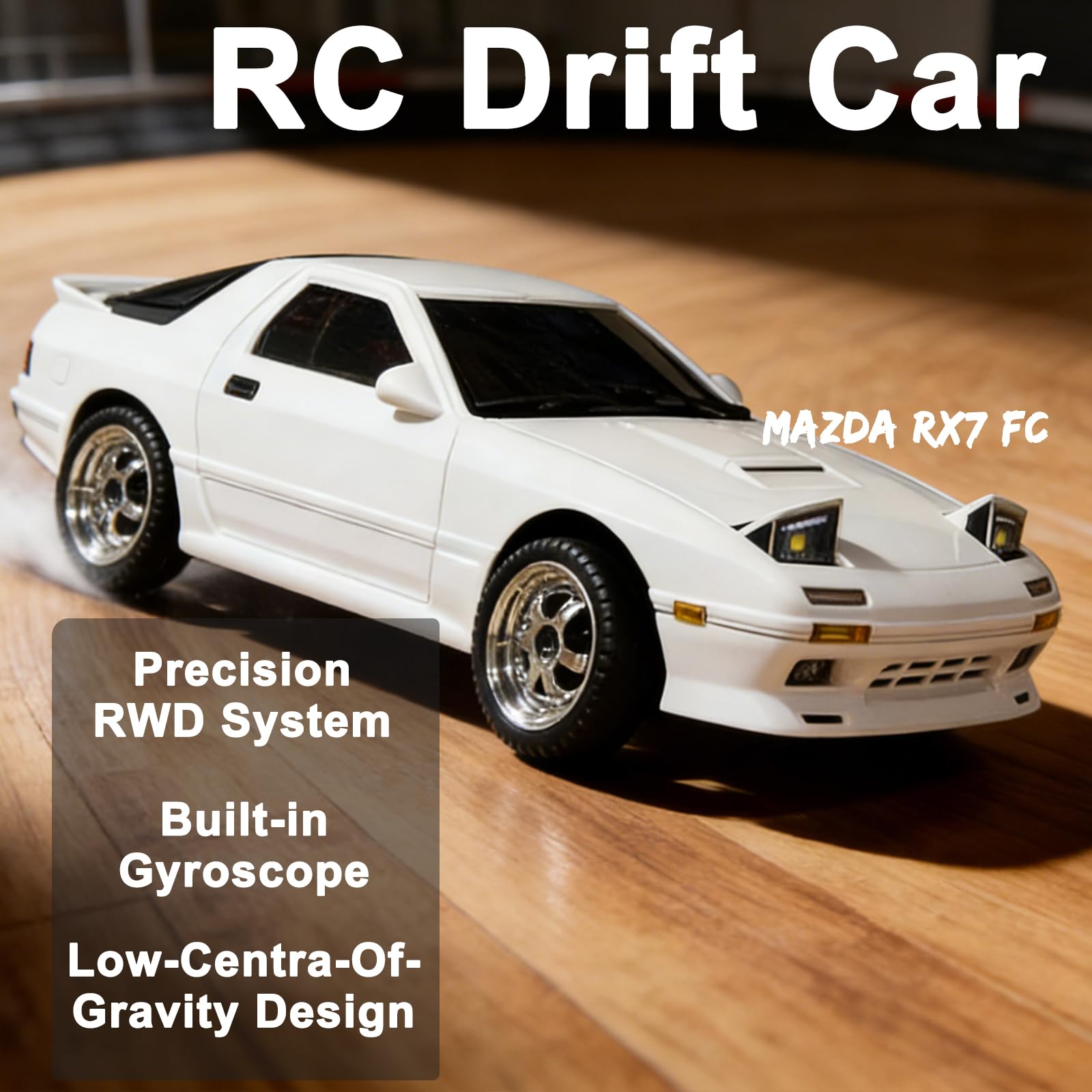 Amazon.com: Skymaker 1:18 LDRC LD1802 RC Drift Car - Mazda RX7