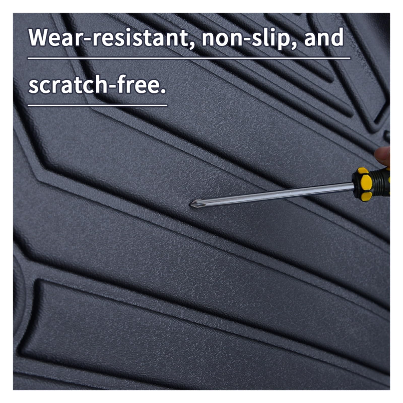 All Weather Full Set 5D TPE Car Mats Carpet Floor Mats Easy to Clean Wear-res Designed Compatible with — view 6