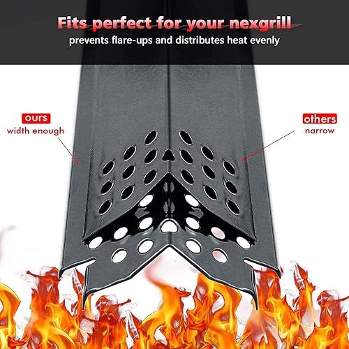 Vista 47 de Criditpid Grill Replacement Parts for Nexgrill 720-0925S, 720-0864, 720-0864M Models. Grill Heat Plates, Burner Tubes and Grill Ignitors for BBQ PRO