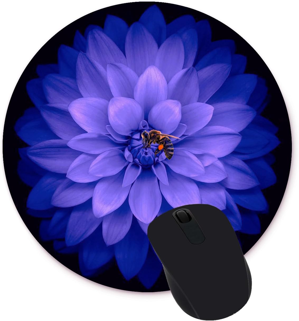 Watercolor Flower Round Mouse Pad Custom Design Gaming Mouse Pad