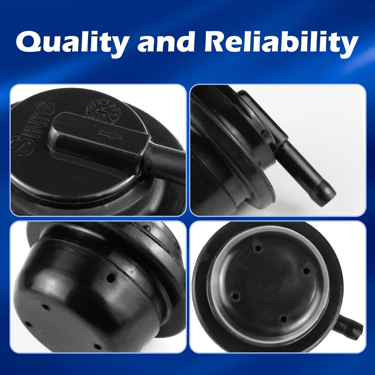 OEM Gas Fuel Tank Vent Valve Grommet for Generac GP5500 GP6500 GP7500E RS8000E Generator Roll Over Valve Parts, 0J7921