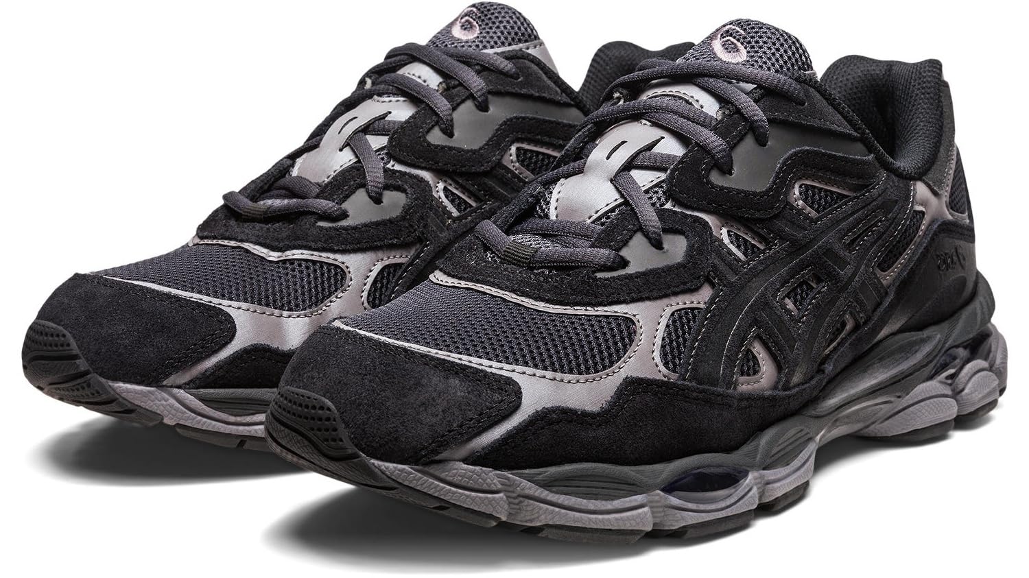 Asics Gel-Nyc Trainers Men's Grey/Black Size 39