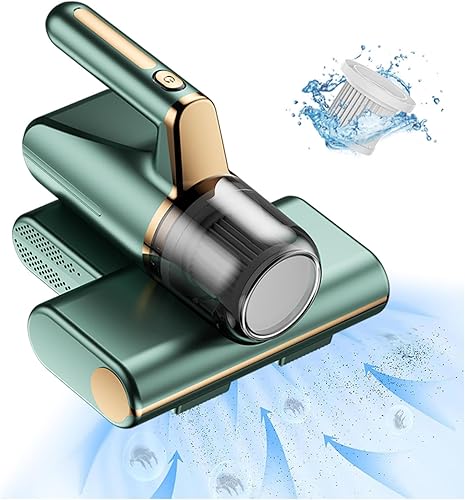 Aspiradora de cama inalámbrica, 3 en 1, aspiradora inalámbrica de 14 kPa, aspiradora de colchón de súper succión para cama, colchones, almohadas,