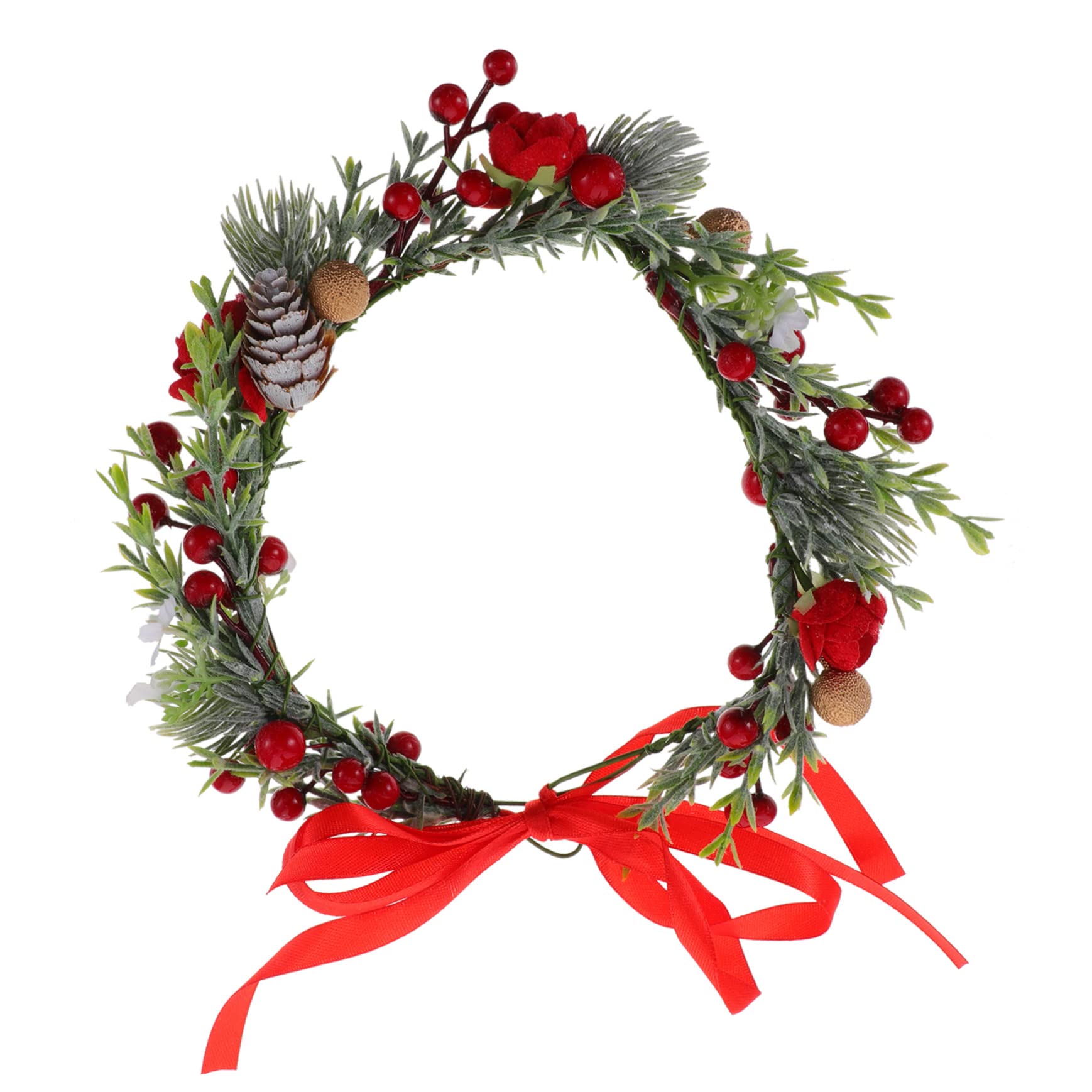 GALPADA 5stücke Flower Wreath Hairband Für Frauen Elegantes Accessoire Für Kostüme Hochzeiten Festivals Und Partys Grünes Blätterdesign Für Jeden Anlass Für Prinzessinnen Und Feen