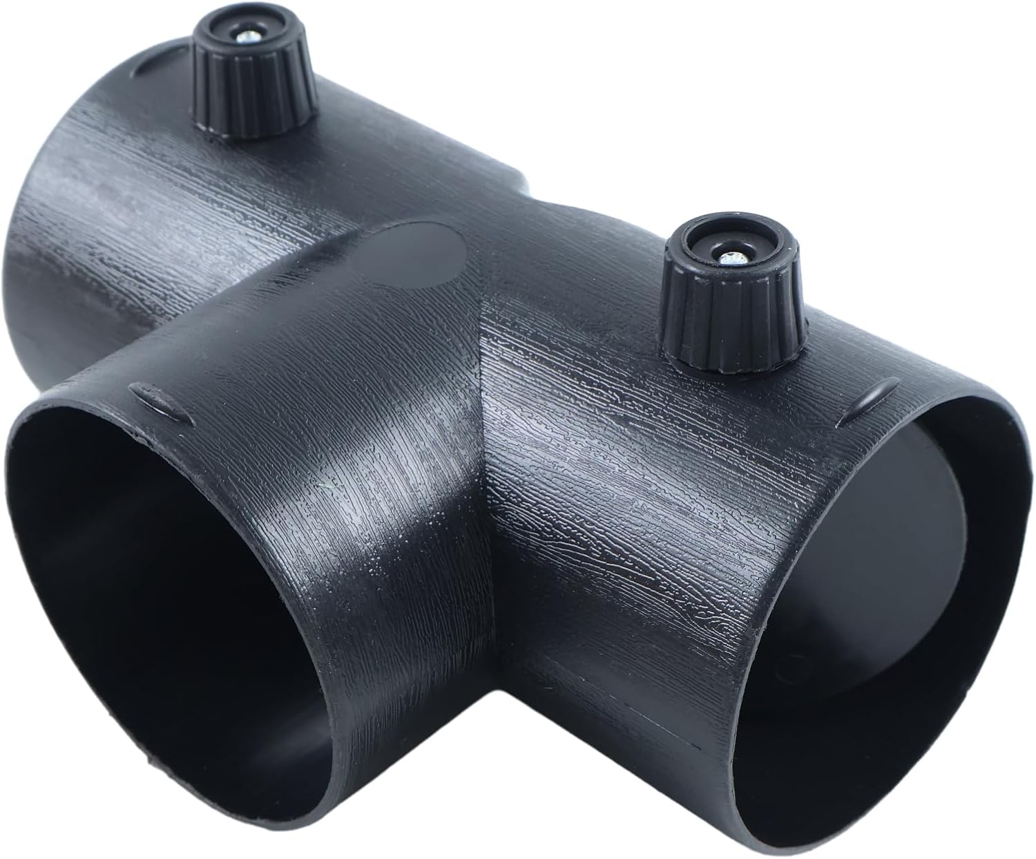 75mm T-Piece Diesel Heater Duct Connector Adjustable Air Vent Hose Connector Valve Flap Compatible with Eberspacher Webasto Propex 2KW 5KW 8KW Air Diesel Parking Heaters